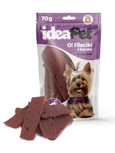 IdeaPet O! Fileciki z kaczką 70g
