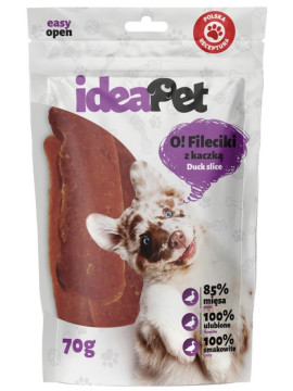 IdeaPet O! Fileciki z kaczką 70g