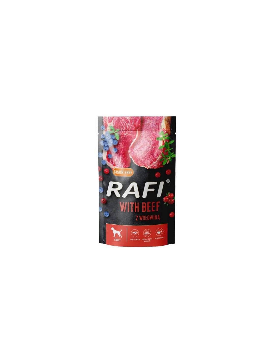 Rafi Pies Wołowina saszetka 500g