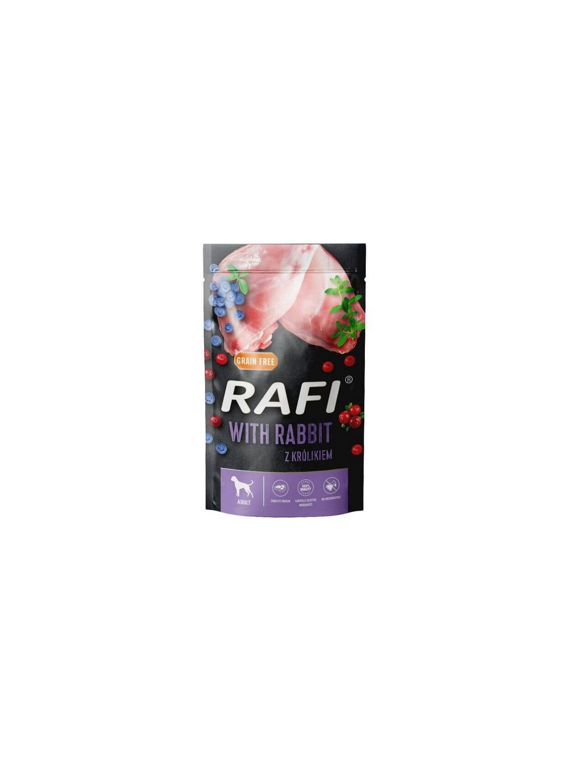 Rafi Pies Królik saszetka 500g