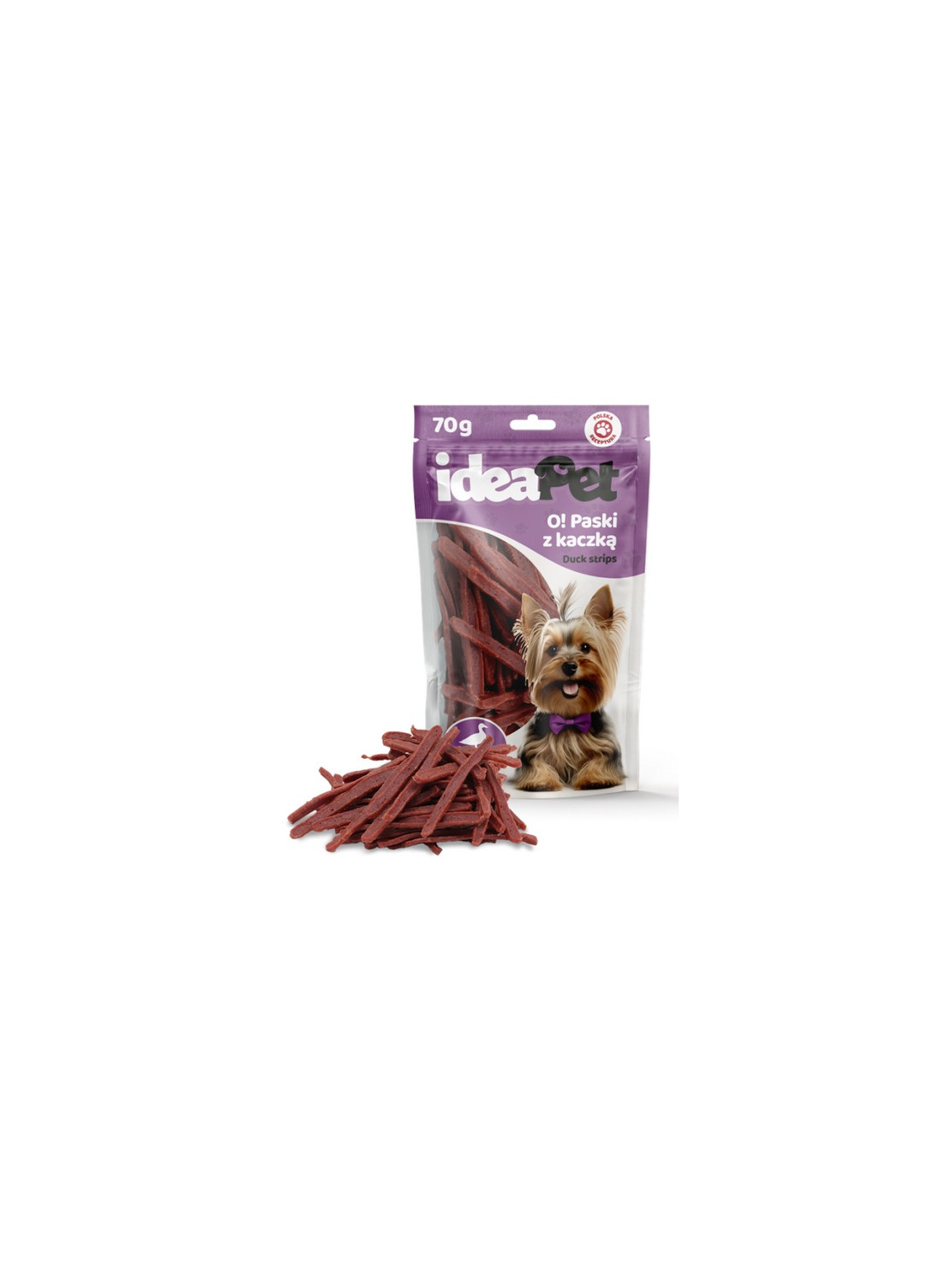 IdeaPet O! Paski z kaczką 70g