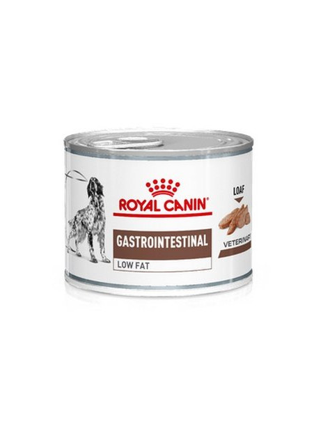 Royal Canin Veterinary Diet Canine Gastrointestinal Low Fat puszka 200g