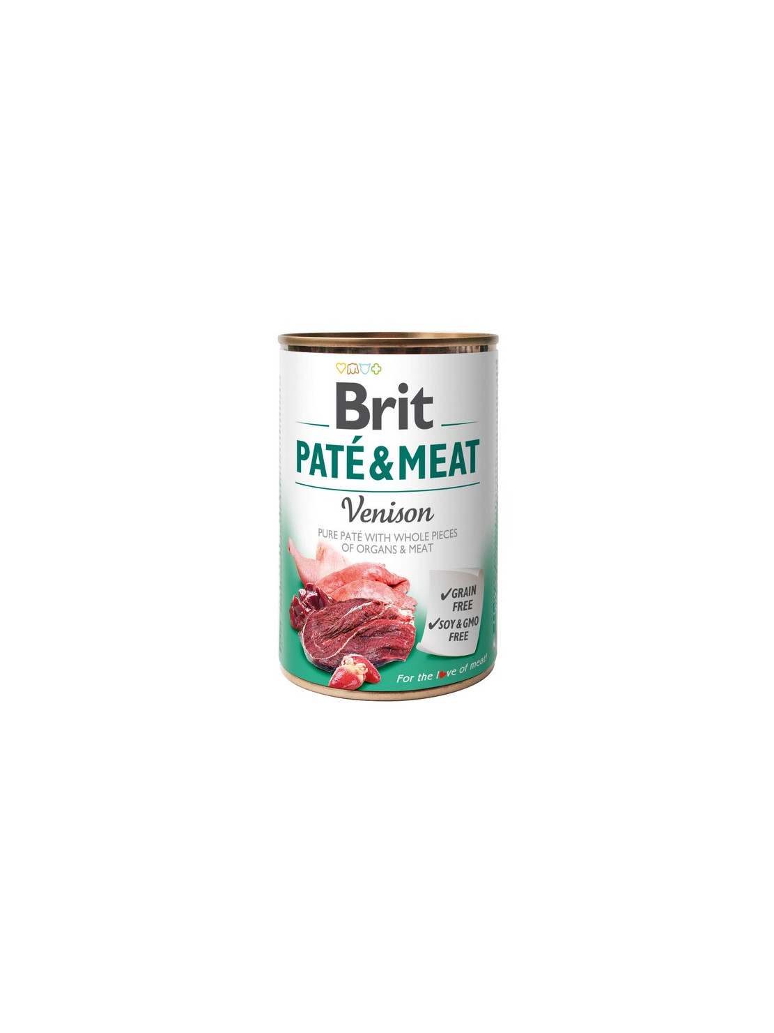 Brit Pate & Meat Dog Venison puszka 400g