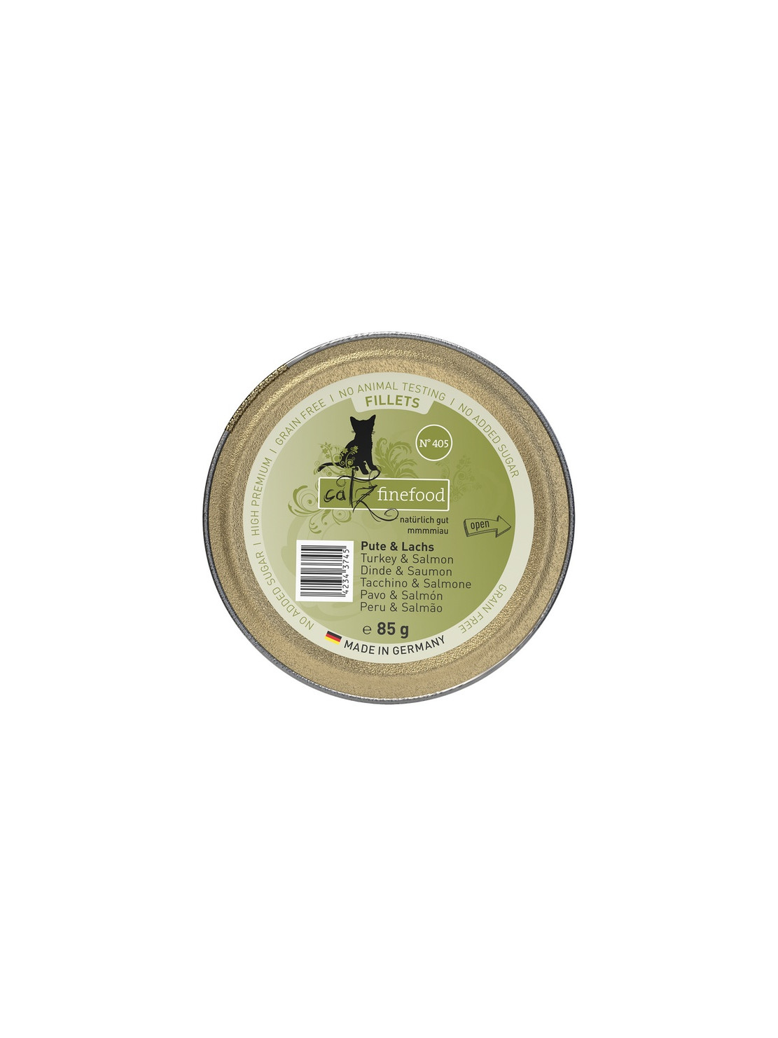 Catz Finefood Filety N.405 Indyk/Łosoś tacka 85g