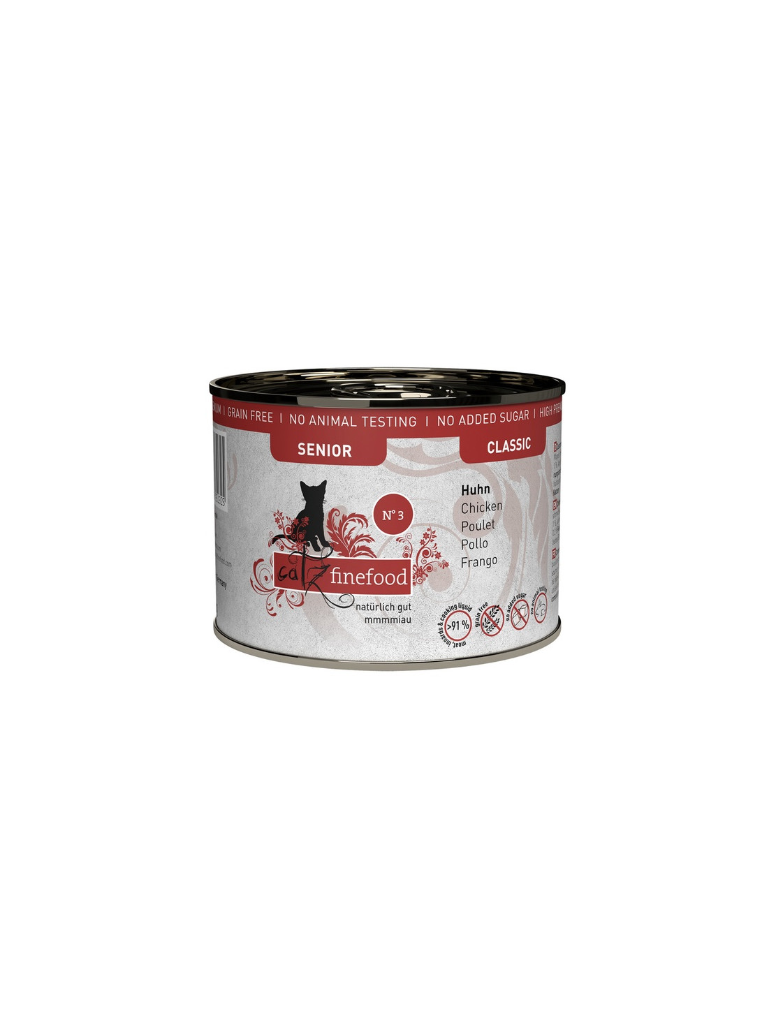 Catz Finefood Classic Senior N.03 Kurczak puszka 200g