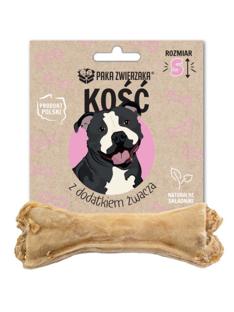 Paka Zwierzaka Kość z dodatkiem żwacza S 10cm