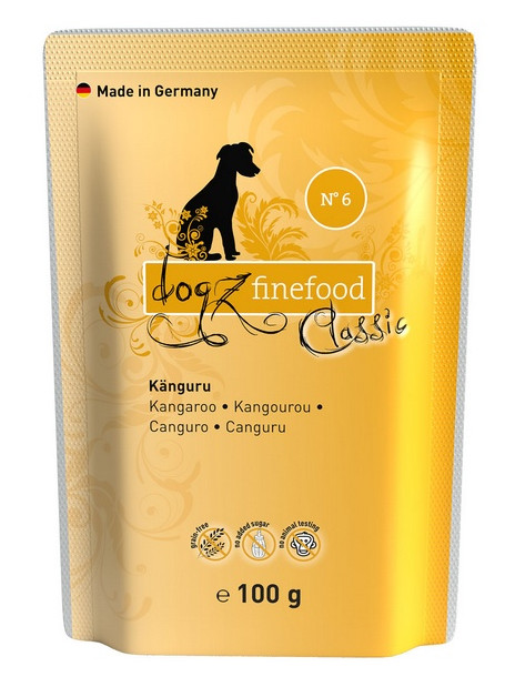 Dogz Finefood Classic N.06 Kangur saszetka 100g