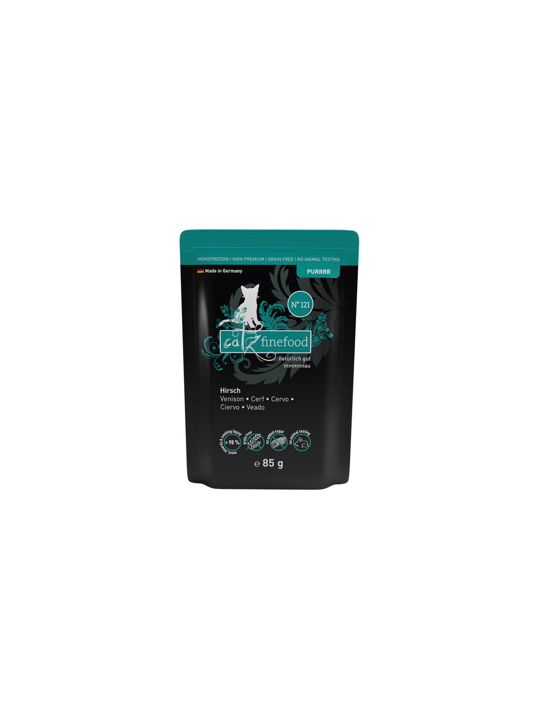 Catz Finefood Purrrr N.121 Jeleń saszetka 85g