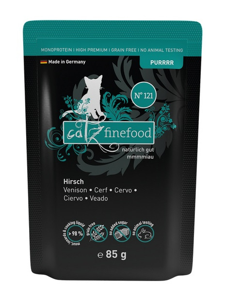 Catz Finefood Purrrr N.121 Jeleń saszetka 85g