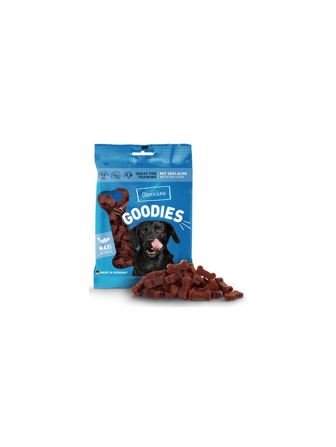 Chewies Goodies (Training) Kosteczki Maxi Łosoś 200g
