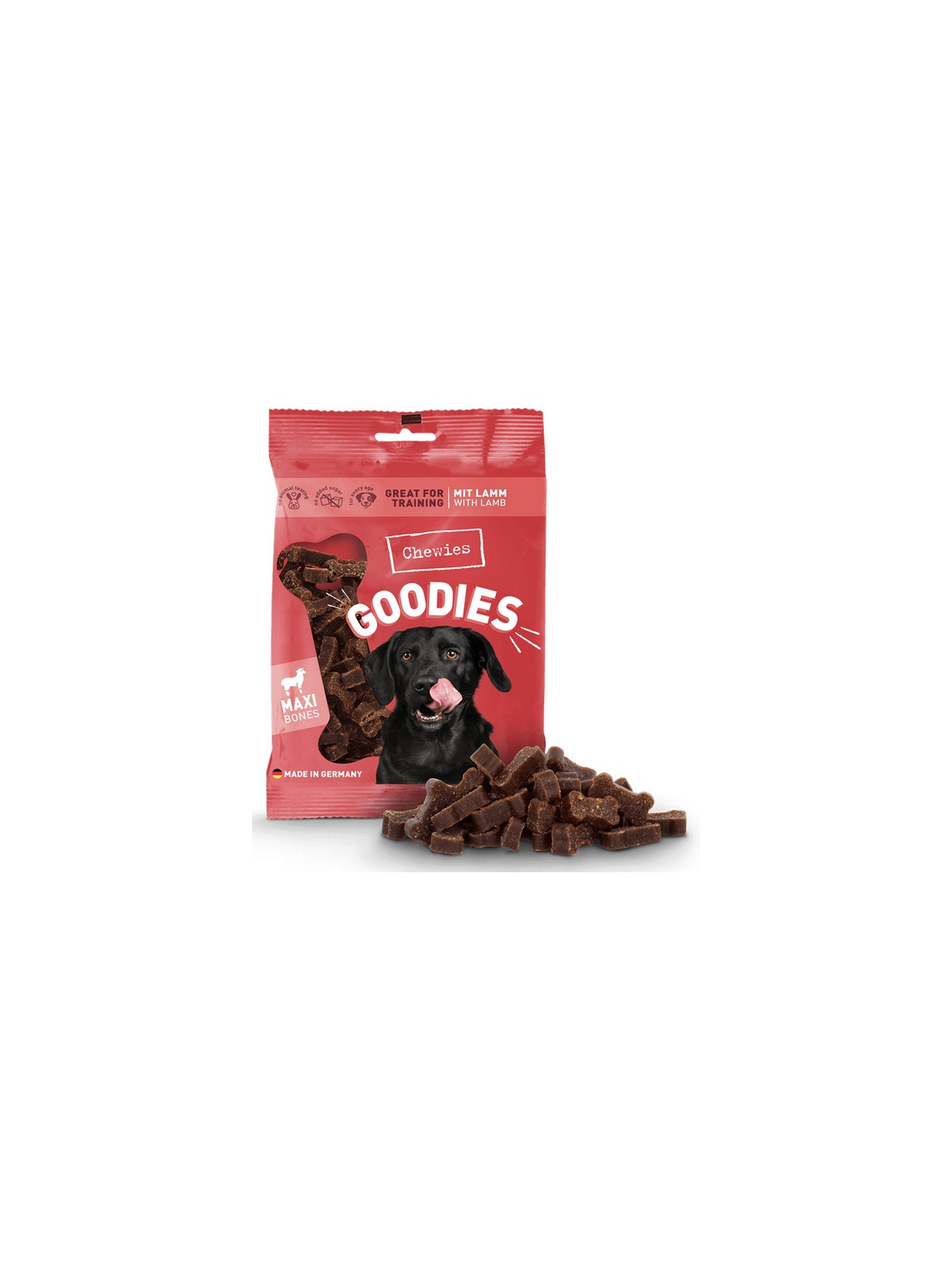 Chewies Goodies (Training) Kosteczki Maxi Jagnięcina 200g