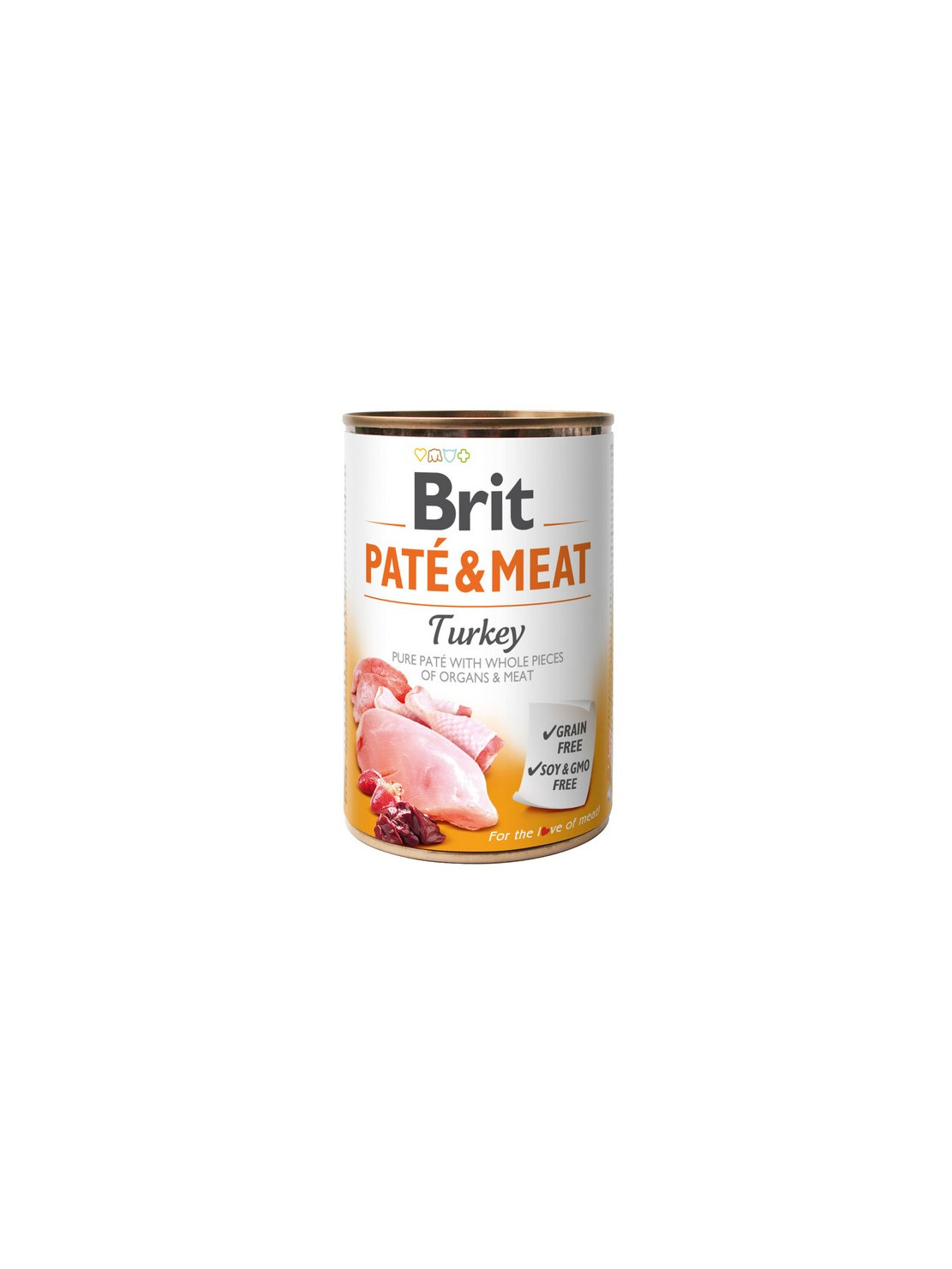 Brit Pate & Meat Dog Turkey puszka 400g