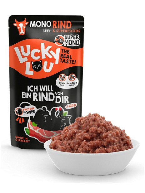 Lucky Lou SuperMono Wołowina saszetka 125g