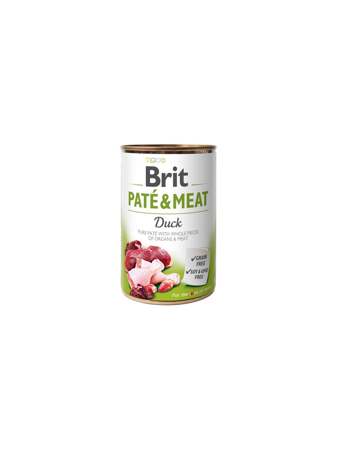 Brit Pate & Meat Dog Duck puszka 400g