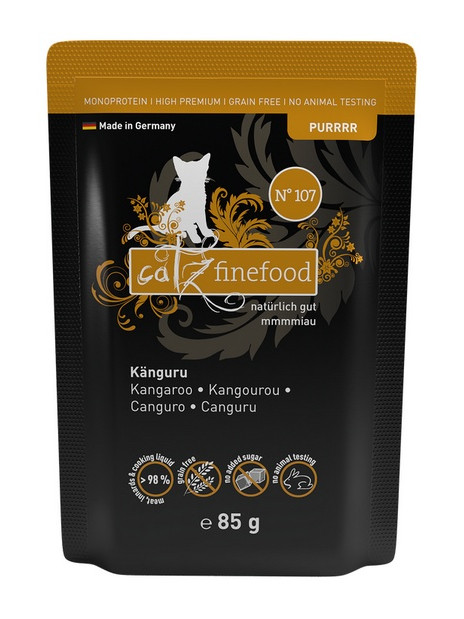 Catz Finefood Purrrr N.107 Kangur saszetka 85g
