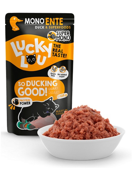 Lucky Lou SuperMono Kaczka saszetka 125g