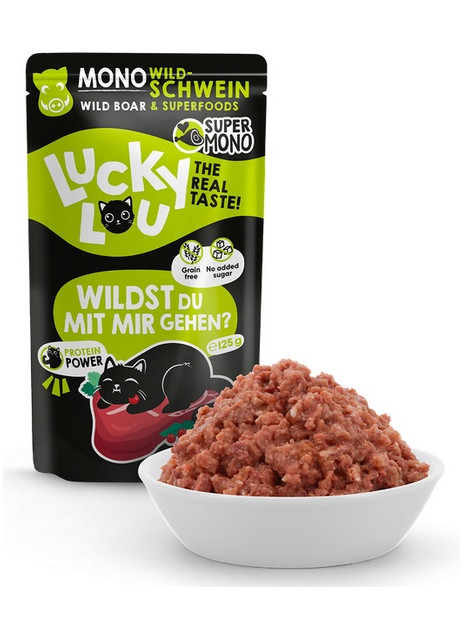 Lucky Lou SuperMono Dzik saszetka 125g
