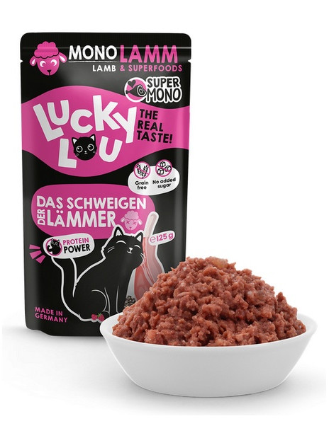 Lucky Lou SuperMono Jagnięcina saszetka 125g