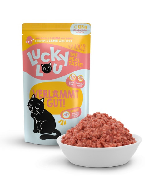 Lucky Lou Lifestage Adult Drób i jagnięcina saszetka 125g