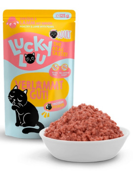 Lucky Lou Lifestage Adult Drób i jagnięcina saszetka 125g