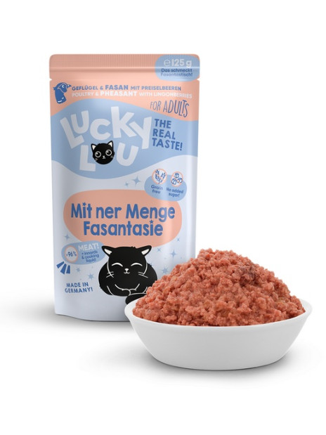 Lucky Lou Lifestage Adult Drób i bażant saszetka 125g