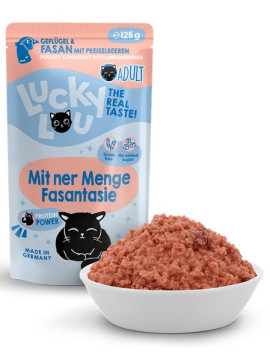 Lucky Lou Lifestage Adult Drób i bażant saszetka 125g