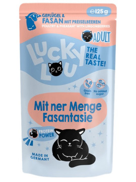 Lucky Lou Lifestage Adult Drób i bażant saszetka 125g