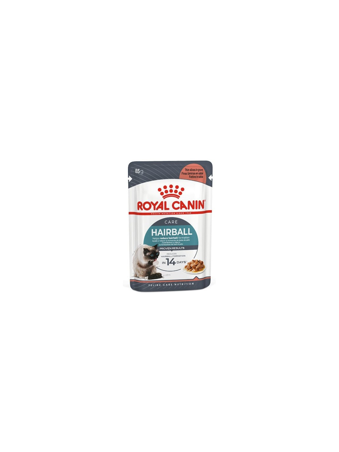 Royal Canin Hairball Care w sosie karma mokra w sosie dla kotów dorosłych, eliminacja kul włosowych saszetka 85g