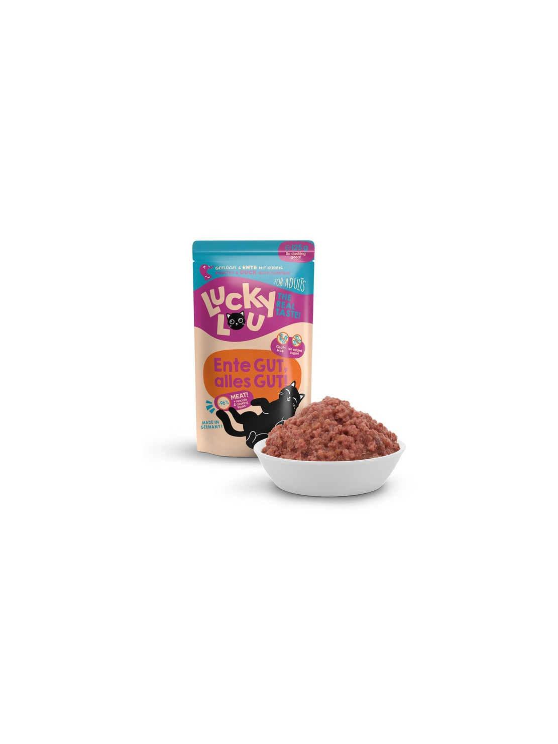 Lucky Lou Lifestage Adult Drób i kaczka saszetka 125g