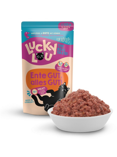 Lucky Lou Lifestage Adult Drób i kaczka saszetka 125g