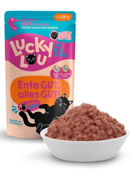Lucky Lou Lifestage Adult Drób i kaczka saszetka 125g