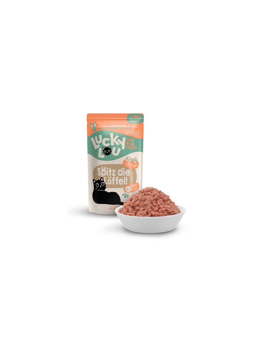 Lucky Lou Lifestage Adult Drób i królik saszetka 125g