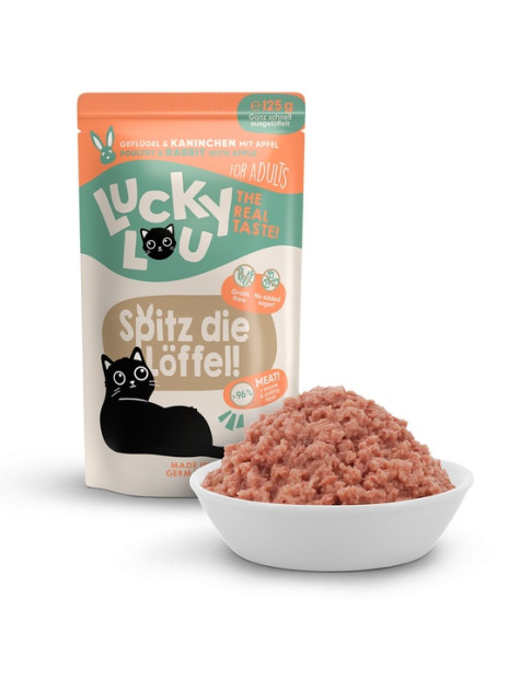 Lucky Lou Lifestage Adult Drób i królik saszetka 125g