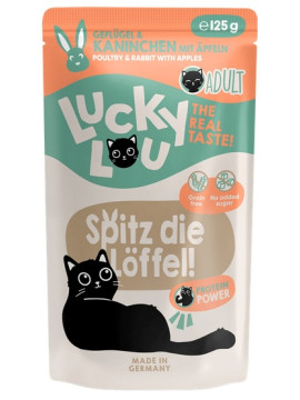 Lucky Lou Lifestage Adult Drób i królik saszetka 125g