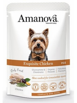 Amanova Dog Adult Exquisite Chicken - kurczak saszetka 100g [P03]