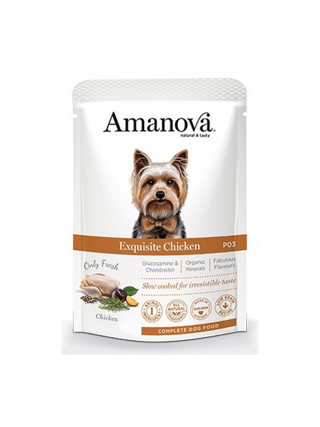 Amanova Dog Adult Exquisite Chicken - kurczak saszetka 100g [P03]
