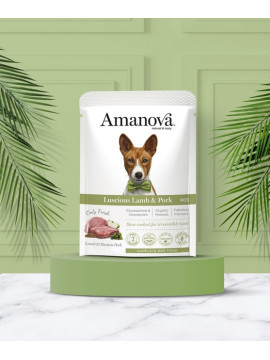 Amanova Dog Adult Luscious Lamb & Pork - jagnięcina i wieprzowina saszetka 100g [P05]