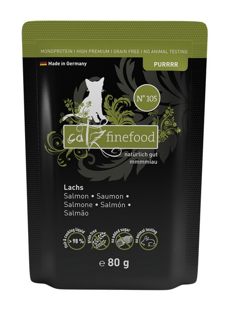 Catz Finefood Purrrr N.105 Łosoś saszetka 80g