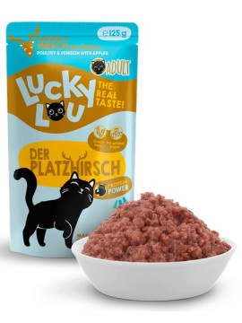 Lucky Lou Lifestage Adult Drób i jeleń saszetka 125g