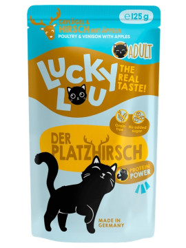 Lucky Lou Lifestage Adult Drób i jeleń saszetka 125g