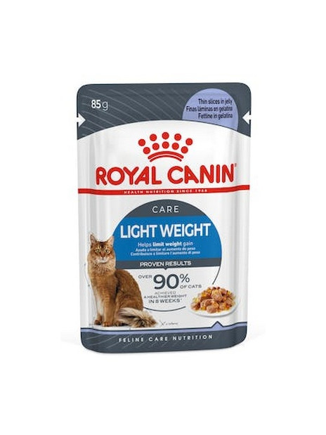 Royal Canin Light Weight Care w galaretce karma mokra dla kotów dorosłych, z tendencją do nadwagi saszetka 85g