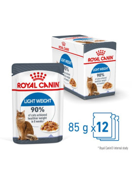 Royal Canin Light Weight Care w galaretce karma mokra dla kotów dorosłych, z tendencją do nadwagi saszetka 85g