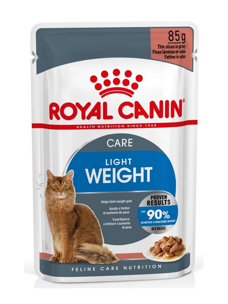 Royal Canin Light Weight Care w sosie karma mokra dla kotów dorosłych z tendencją do nadwagi saszetka 85g