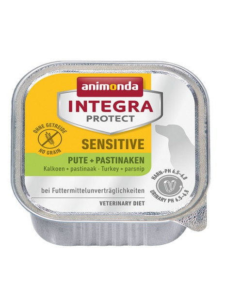 Animonda Integra Protect Sensitive dla psa indyk + pasternak tacka 150g