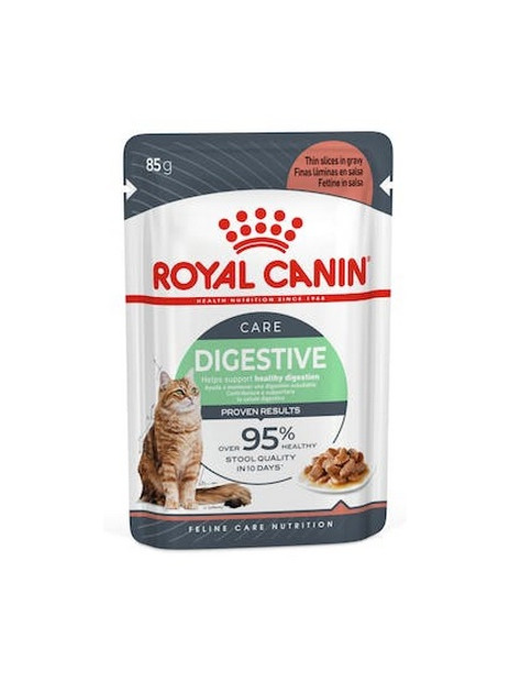 Royal Canin Digestive Care karma mokra w sosie dla kotów dorosłych, wrażliwy przewód pokarmowy saszetka 85g