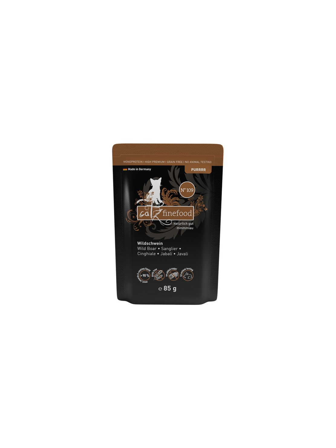 Catz Finefood Purrrr N.109 Dzik saszetka 85g