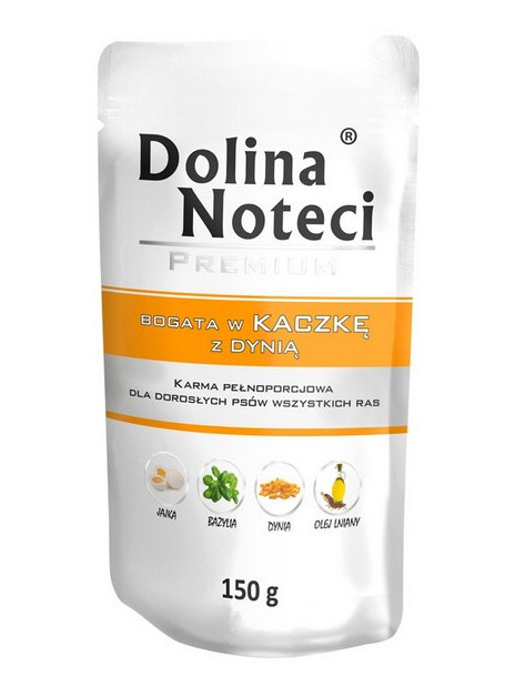 Dolina Noteci Premium Pies Kaczka i dynia saszetka 150g