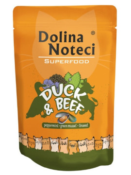 Dolina Noteci Superfood Kot Kaczka i wołowina saszetka 85g