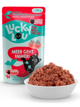 Lucky Lou Lifestage Adult Drób i tuńczyk saszetka 125g