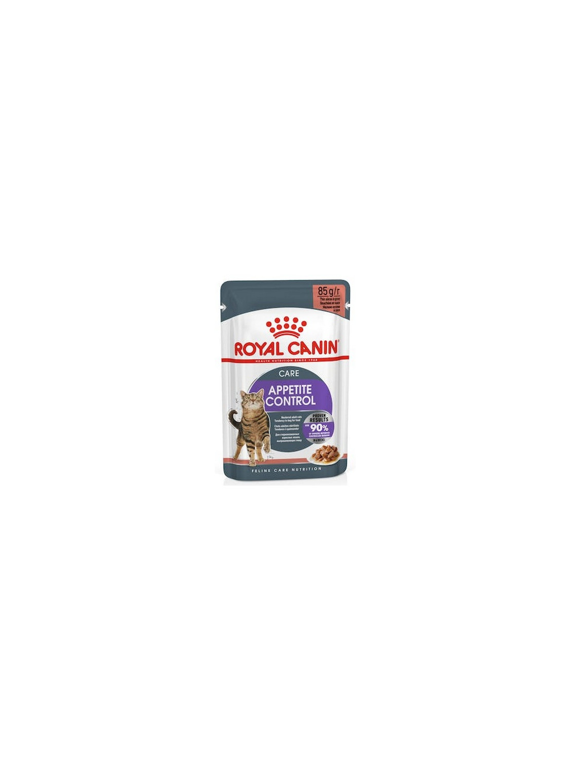 Royal Canin Appetite Control Care karma mokra w sosie dla kotów dorosłych, domagających się jedzenia saszetka 85g